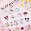 Hello Kitty Colgante Esmaltado de Aleación Charm Colgante para Pulsera DIY Accesorios Colgantes Decorativos para Joyería Bolsos Llaveros