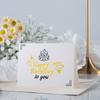 Tarjetas de Felicitación Creativas Bronceadas para las Fiestas Estilo ins Día de San Valentín Florería Creativa Tanabata Día de Acción de Gracias Regalo Tarjetas de Felicitación Plegables Venta al por Mayor
