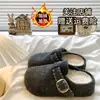 Pantuflas Cerradas de Felpa Retro Estilo Birkenstock para Mujer, Uso Exterior, Nuevo Estilo 2026, Pantuflas Gruesas de Algodón con Piel para Otoño/Invierno