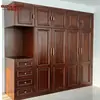Casa Inteira Quarto Personalizado Guarda-Roupa Americano Guarda-Roupa Completo Personalizado Madeira Maciça Novo Chinês Guarda-Roupa de Nogueira Closet Personalizado