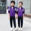 Trajes Esportivos, Roupas Casuais de Primavera e Outono, Uniformes Escolares para Alunos do Ensino Fundamental e Médio, Roupas Infantis, Uniformes Escolares para Crianças de Jardim de Infância, Roupas com Gola Grande