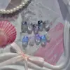 Material de Adesivo Metálico para Manicure Adesivo Estéreo para Unhas Joia de Peixe do Oceano de Alta Qualidade Ms813