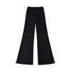 Ropa de Mujer al por Mayor Transfronteriza Estilo Europeo y Americano Verano Nuevo Pantalones Casuales Acampanados para Yoga Levantamiento de Glúteos Forma de Durazno Pantalones Largos