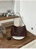 Bolso de hombro tejido con patrón fresco transfronterizo, moderno 2026 elegante bolso para madre e hija, bolso de axila diario de comercio exterior para commuting