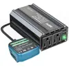 Adecuado para Batería de Herramienta Eléctrica Makita Dewalt Milotech de 18V Inversor Portátil de 110V Fuente de Alimentación de 300W 20V