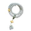 Pulsera de Cuentas Budistas de Doble Círculo de Bodhi Natural, Popular en Transmisiones en Vivo de Douyin, Accesorio Cultural Estilo Chino, Portátil Inspirado en Zen, Personalizado al por Mayor