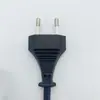 Garantía auténtica cable de enchufe europeo de 2 hilos con tres orificios cable de alimentación estándar europeo de 2x 0.75 mm²