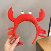 Diadema de Personaje de Dibujo Animado Japonés y Coreano, Alien de Tres Ojos, Tiburón, Cabeza de Dinosaurio, Pinza para el Cabello para Lavarse la Cara, Estilo de Diadema Original y Lindo