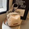 2026 Nueva Bolsa de Lona Bolsa de Pecho Bolsa de Verano para Mujer Bolso Cruzado Bolso de Hombro de Moda Versátil Bolsa de Concha Bolsa Pequeña