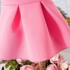 25 Comércio Exterior Transfronteiriço Europa e Estados Unidos Verão Novos Ternos para Meninas Vestido de Saia Tutu com Manga Voadora Infantil Acessórios para Cabelo