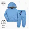 [Una generación de cabello] tres letras primavera y otoño ropa de bebé ropa infantil traje doble traje deportivo de vitalidad