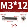 Tornillos de aleación de titanio Jinchao Estándar Nacional Ta2 Tornillos hexagonales de cabeza cilíndrica de titanio puro Tornillos de cabeza de copa de titanio Mm3M4-M12