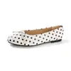 Versión de cuero suave~ Zapatos slip-on de punta redonda estilo coreano que combinan bien con faldas, cómodos zapatos de corte bajo para mujeres petite, versátiles zapatos de ballet