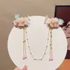 Acessórios de Cabelo Hanfu Estilo Antigo para Meninas, Corrente de Testa Super Fada, Corrente de Testa com Franja, Presilha de Cabelo para Sobrancelhas de Meninas, Enfeites de Cabelo