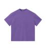 Camiseta sin mangas de peso pesado 260g estilo europeo y americano, vintage, parcialmente desgastada, manga corta, algodón puro, lavada, hombros caídos, talla grande, cuello redondo