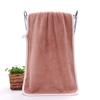 Toalla de Coral Fleece, Engrosada, Paño Facial Súper Absorbente de Microfibra, Cuadros Suaves de Regalo, Personalizable, Venta al por Mayor desde el Fabricante