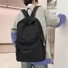 Mochila de Gran Capacidad para Mujer, Estilo Simple, Estética Coreana, Mochila Escolar de Alto Valor, Diseño Único, Unisex 2026