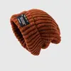 Gorro de punto estilo europeo y americano con gafas, gorro de lana engrosado a prueba de viento para adultos en invierno, gorro de esquí aviador, disponible en varios colores