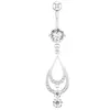 Piercing de Umbigo de Aço Inoxidável Transfronteiriço Morcego Aranha Halloween Estilo Escuro Piercing de Umbigo Joia Piercing Sexy da Moda