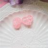 Resina artificial color caramelo tridimensional hielo grieta sensación amor accesorios DIY pendientes anillo joyería accesorios