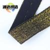 Faixa de bainha de seda colorida de 1,5 cm, elastano, ouro e prata, seda elástica dobrável, cinto de bainha, roupas, elástico, material auxiliar, atacado