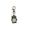Reloj de Bolsillo de Búho Personalizado para Estudiantes Hombres y Mujeres, Reloj de Cuarzo, Reloj Retro para Mujeres, Venta Directa de Fábrica Reloj de Bolsillo de Búho