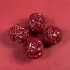 Cuentas de Cinabrio Crudo con Alto Contenido de Arena Dorada Púrpura, Adecuadas para los Doce Signos del Zodíaco, Arena Imperial, Accesorios de Año de Nacimiento, Venta al por Mayor