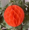 Decoração de lanterna de favo de mel transfronteiriça Coluna Lanterna Sala de casamento Decoração de fundo de férias festivas Favo de mel pendurado bola de flores de papel