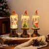 Decoraciones Navideñas Nuevas Transfronterizas, Luces de Velas, Luces de Copos de Nieve, Luces de Bola de Cristal Navideña, Regalos Creativos de Navidad