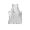 Ry25212-25 Nuevo Estilo Otoñal Estilo Europeo y Americano Top Básico Ajustado con Copas y Tirantes Finos Camisola Pequeña