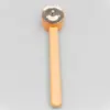 Juguete de Instrumento Musical de Percusión Orff 1 Cascabel con Mango de Madera Borrador Guardería Niños Palo Musical de Manivela Cascabel Fabricante Venta al por Mayor