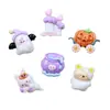 Tarjeta pequeña nueva serie de Halloween accesorios de resina brillantes pegamento de crema DIY funda de teléfono móvil accesorios para pinza de pelo de niños pegatinas