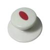 Plástico también SY016 mango corto con tornillo bola de acero bola de fibra cepillo mango color olla cepillo bola de limpieza mango redondo mayoreo