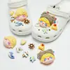 Accesorios DIY para Zapatos Croc de Ballena Oceánica Hebilla Decorativa para Zapatos Pop Mart Lindos Desmontables de Alta Gama Compatibles con Crocs