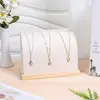 Soporte Creativo de Madera Maciza para Exhibición de Collares, Colgantes, Pulseras y Cadenas, Exhibidor de Mostrador, Accesorios para Almacenamiento y Organización de Joyas
