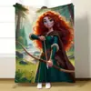 Mantas Infantiles de Dibujos Animados Serie Princesas Disney, Engrosadas, Suaves y Cómodas de Franela, Venta al por Mayor Personalizada Transfronteriza