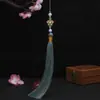 Pingente de Borla de Pérola de Lótus 17cm Acessórios Manuais DIY Dinastia Han Cheongsam Botão de Gola Borla Acessórios Fabricante Atacado