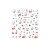 Pegatinas de Material de Diario de Dibujos Animados de Alto Valor, Pegatinas Decorativas Impermeables Lindas para Vasos de Agua Infantiles Estilo Ins, Papelería Guka