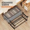 Caja de Almacenamiento de Ropa Dormitorio Hogar Sandwich Extraíble Artefacto Organizador Caja Cesta a Prueba de Polvo Transparente Caja de Almacenamiento Misceláneo