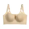 Sutiã Plus Size com Bojo Cheio, Suporte Macio, Levanta e Ajusta os Seios Laterais, Minimiza Seios Grandes, Bojo Fino Moldado, Fecho de Sete Colchetes