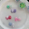 Nuevas Perlas de Burbuja Ultra-Delgadas Rayas Láser Color Aurora Lentejuelas Mixtas Multicolor Decoraciones para Uñas Accesorios de Manicura