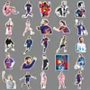 101 Pegatinas de Messi Jugador Deportivo Estrella del Fútbol Impermeable Decorativa para Funda de Teléfono Estuche de Maleta Pegatina