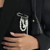 Accesorios de moda transfronterizos europeos y americanos, broche de borla dulce y elegante, broche elegante y con estilo para damas para banquetes