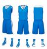 Venta directa de fábrica por lotes traje de baloncesto para hombre verano impresión DIY transpirable club de escuela primaria y secundaria chaleco deportivo de entrenamiento