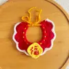 Colección de Bufandas de Año NuevoBufanda de Año Nuevo para Mascota, Bufanda de Año Nuevo para Gato, Collar Tejido para Perro, Festivo para la Nochevieja