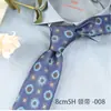Gravata Formal Masculina 8cm Estampada Retrô Estilo Hong Kong Gravata para Terno Gravata de Mão Estoque Pronto Fabricante Atacadista Estoque Pronto