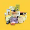 Caja de embalaje para té, caja extraíble de té verde, caja plegable rectangular, caja de papel impresa para pastel de té, caja de color con tapa abatible para regalo