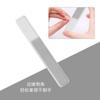 Lima de uñas de vidrio nano tira pulidora pulidora lima de uñas brillante herramienta de arte de uñas con artefacto de lima de vidrio transparente en caja