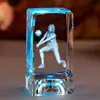 Nuevos Adornos de Cristal de Tenis Regalos de Cumpleaños Luminosos Souvenirs de Eventos de Competición Deportiva Grabados Hechos a Mano