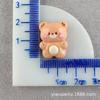 Bonito dos desenhos animados pequenos animais DIY acessórios chinelos saco espelho decoração acessórios creme cola DIY caso de telefone urso